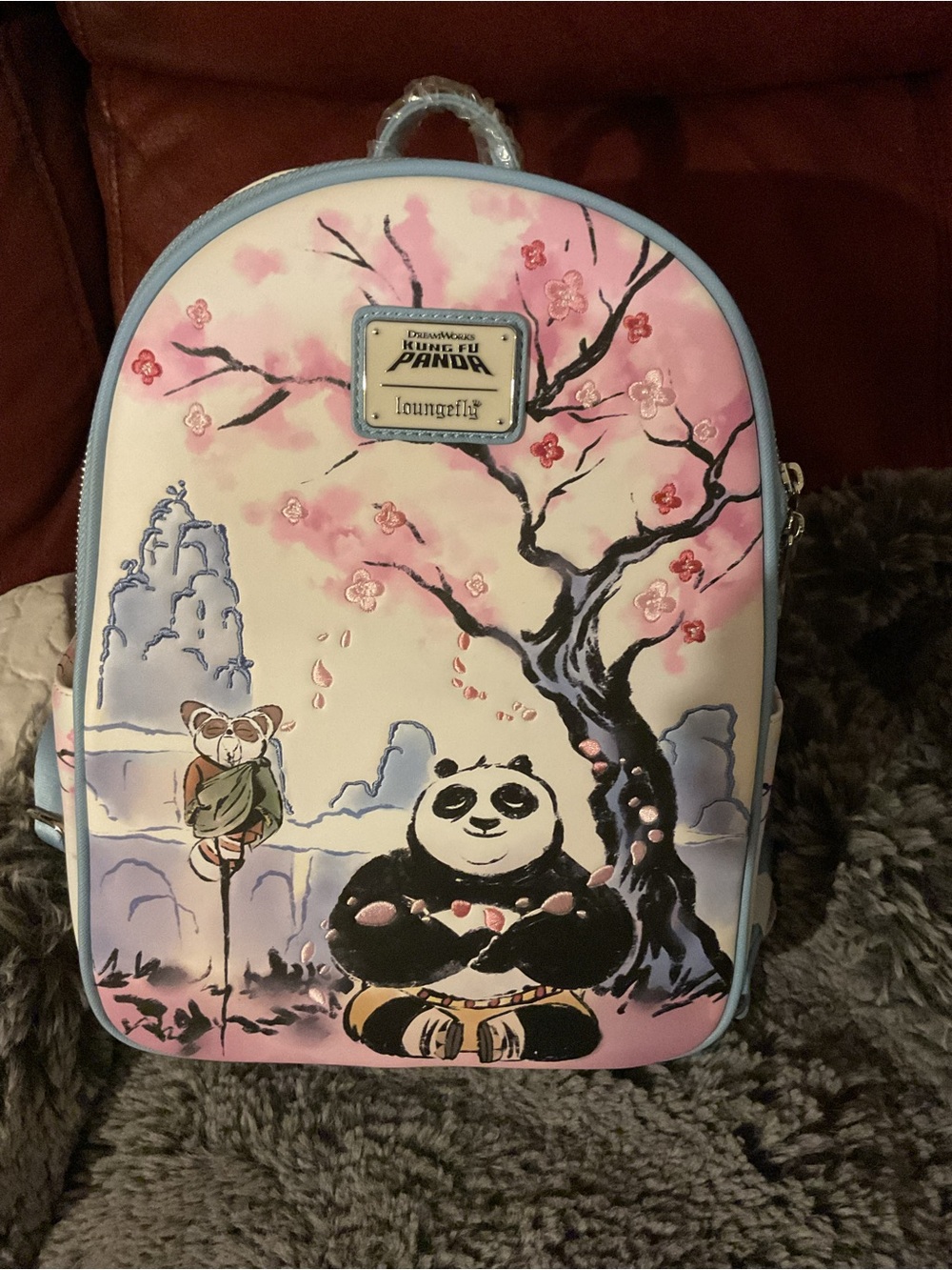 Dreamworks Kung Fu Panda Cherry Blossom Loungefly - Picture 2 of 5